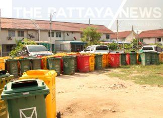 Garbage in Nern Plub Wan housing estate all cleared