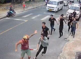 American tourist chased by mob of angry Thais after disagreement in Phuket restaurant