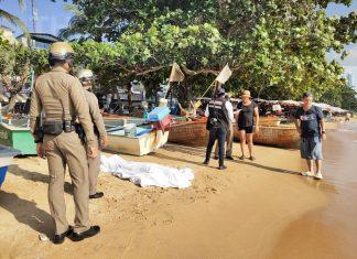Buitenlander verdrinkt op Jomtien Beach