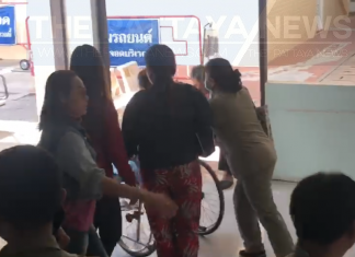 Suspect on the run after stabbing his ex girlfriend at work in Sri Racha