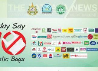 Survey show’s over 90% of Thai people approve of upcoming single use plastic bag ban starting next year in Thailand