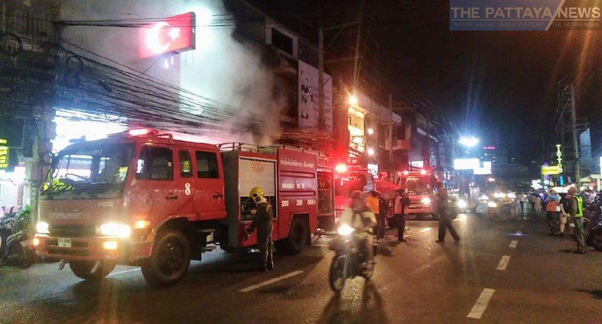 Fire Damages Turkish Restaurant In Central Pattaya - The Pattaya News