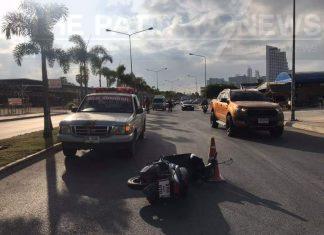 Russian tourist dies in motorbike accident in Pattaya