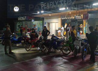Chonburi Police continue crackdown on motorcycle racing gangs after continued complaints