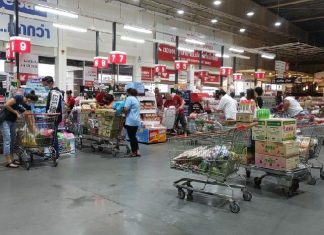 Thai Commerce Ministry reassures citizens that there are no shortages, supply lines fine, no need to panic buy groceries