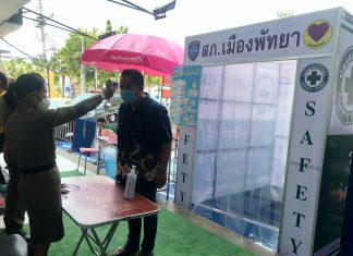 Taking a look back in Pattaya this week last year as the Covid-19 shutdowns and restrictions tightened in Pattaya
