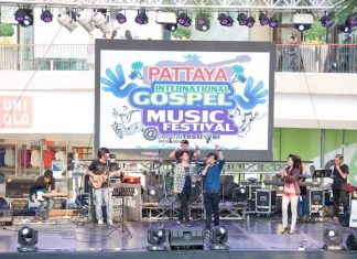 Pattaya International Gospel Music Festival to go on, will be at Central Festival from March 20th-March 22nd