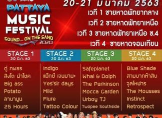 Pattaya Music Festival cancelled due to Covid19 concerns