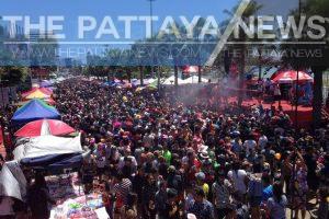 Pattaya Beach Road to Be Closed to All Vehicle Traffic During Wan Lai on April 19th
