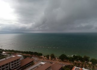 El Departamento Meteorológico de Tailandia pronostica otro día muy lluvioso para Pattaya, la mayor parte de Tailandia