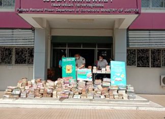 3,500 books donated to Pattaya prison, campaign continues and you can help!