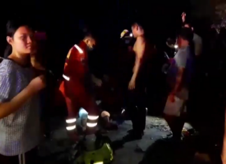 Мужчина серьезно ранен после того, как в него выстрелил «никто» во время пьянки в Чонбури с друзьями