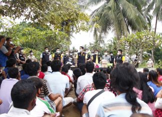 Pattaya area officials crack down on Myanmar migrant worker camps due to Covid–19 concerns