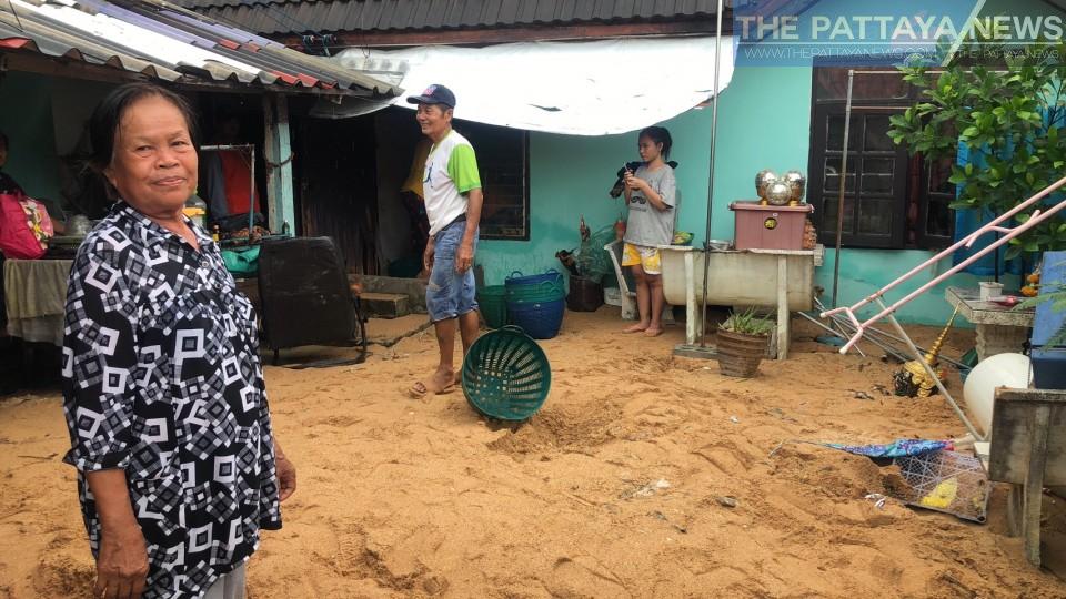 Pattaya homeowners repair and rebuild after severe flooding yesterday ...