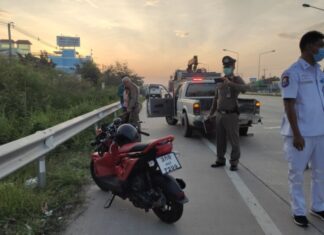 Young driver killed after his motorbike crashes into truck in Banglamung