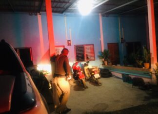 Intoxicated “best” friends injured after fighting with kitchen knives in Banglamung