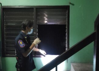 Woman survives fall from third floor window in Pattaya