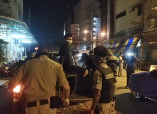 Pattaya motorbike thief fails and is immediately arrested