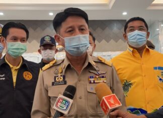 Chonburi kündigt 16 neue lokale Übertragungsfälle von Covid-19 an