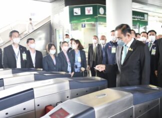 Bangkok’s two newest mass transit lines officially open today, Prime Minister joins launching ceremony