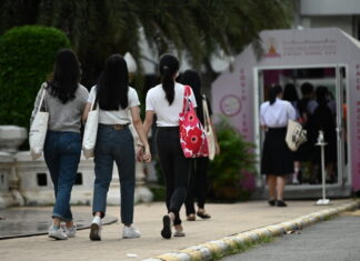 Students across Thailand wear casual outfits to schools in protest against uniform regulations as a part of the pro-democracy movements