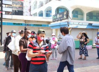 Chonburi kondigt voor de tweede dag op rij nul nieuwe bevestigde gevallen van Covid-19 aan