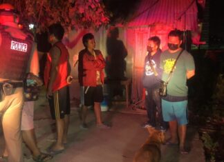 Pattaya man seriously injured after being slashed with a knife by colleague in alleged unprovoked attack