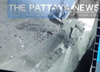 Chilean man injured, suffers broken nose, after being attacked by Pattaya taxi motorbike driver, caught on camera