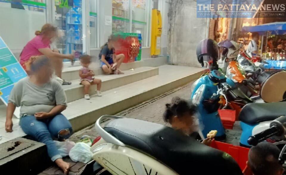 パタヤ地区 特にウォーキング ストリートでの物乞いやホームレスの増加にパタヤ市民や観光客から苦情が相次ぐ The Pattaya News