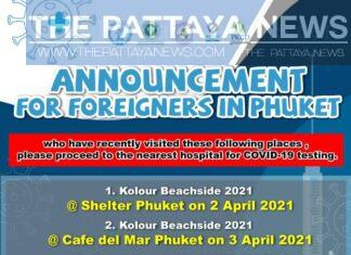 Phuket asks foreigners who went to major recent events to come forward for Covid-19 testing