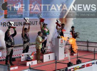Japanese, Belgian and Thai win at the Jet Ski World Cup 2021 in Pattaya