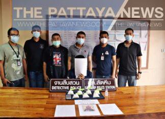 Sattahip Police arrest suspect with 700 grams of crystal methamphetamine
