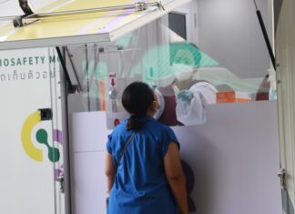 Chonburi announces 208 new and confirmed cases of Covid -19 with one new death