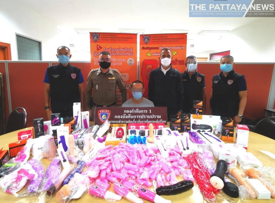 Vendor arrested in Bangkok for reportedly selling hundreds of illegal sex toys online - The Pattaya News Vendor arrested in Bangkok for reportedly selling hundreds of illegal sex toys online - The Pattaya News