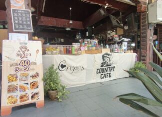 Jomtien bar owners become a coffee and crepe shop to survive Covid-19 crisis