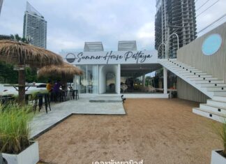 The brand new Summer House Cafe and Beach Club Pattaya is now open near Jomtien Beach