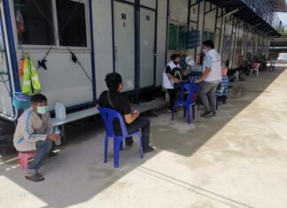 Chonburi Governor orders more Covid-19 related temporary targeted closures, work camp and construction site in Banglamung