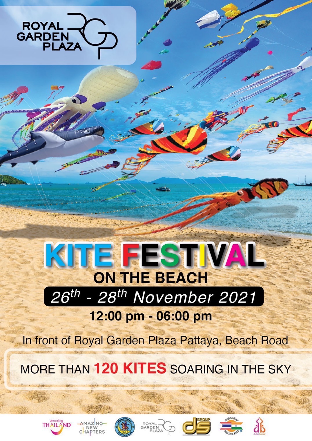 Pattaya to hold Kite Festival on the Beach this weekend, starting today