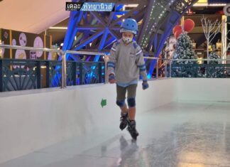 Terminal 21 Pattaya opens Paris floor ice skating rink, offers special promotions