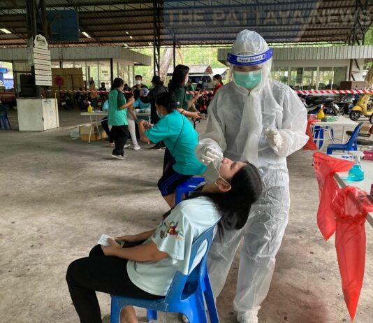 Chonburi announces 590 new and confirmed cases of Covid-19 and no new deaths