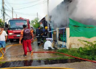 Пожар полностью уничтожил таунхаус в Шри-Раче, причина расследуется