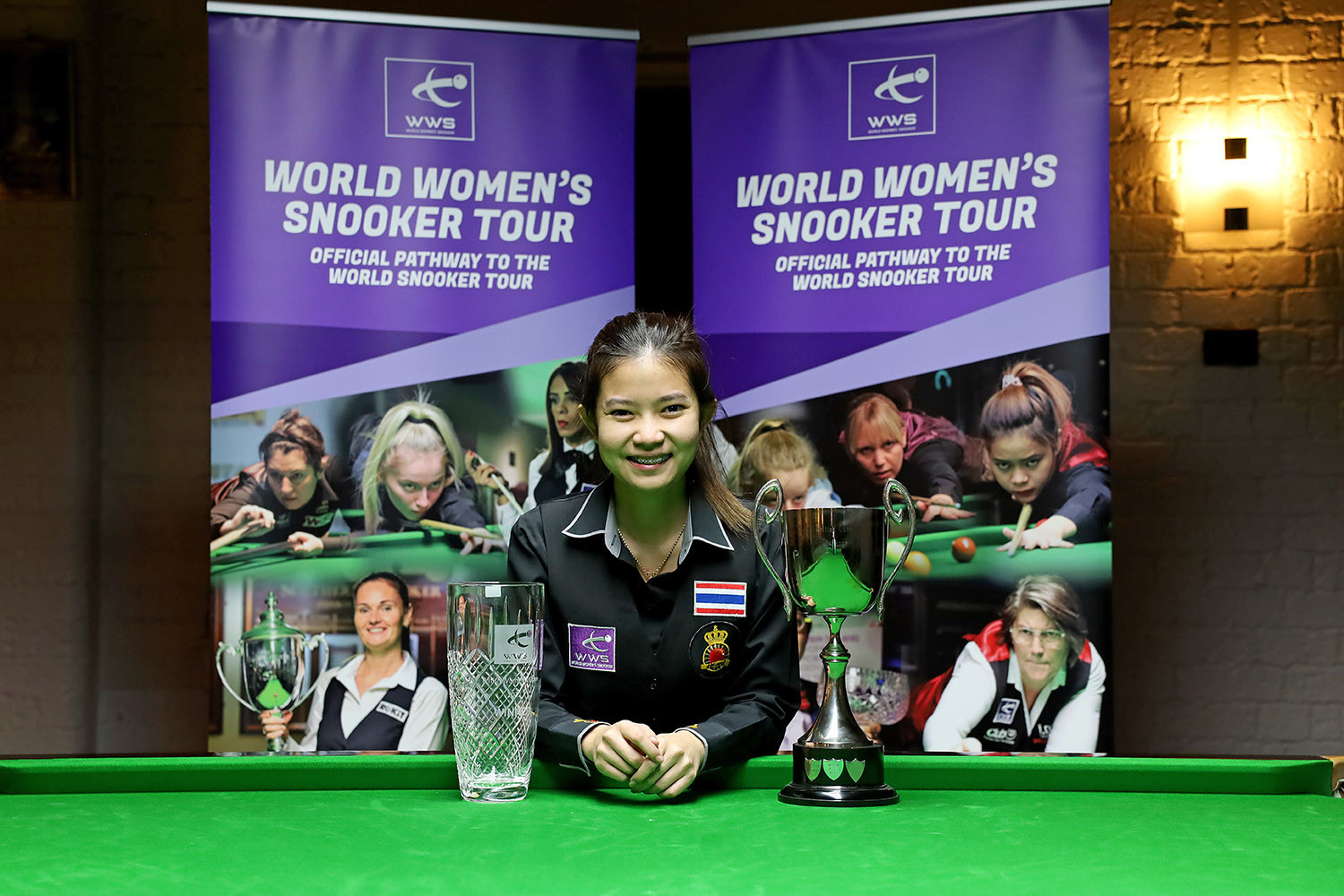 Thai snooker player Mink wins 2022 World Womens Snooker Championship in England on Monday