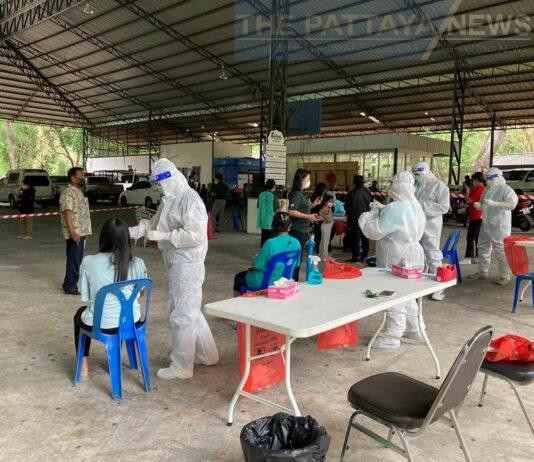 Chonburi annonce 1,275 cas nouveaux et confirmés de Covid-19 et aucun nouveau décès