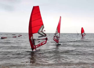 Thailand Windsurfing Championships 2022 and Pattaya International Windsurfing Cup 2022 is underway at Jomtien Beach
