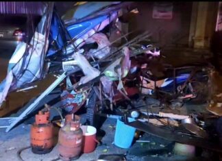 Local Somtam female vendor killed, husband seriously injured in hit-and-run accident in Pattaya area