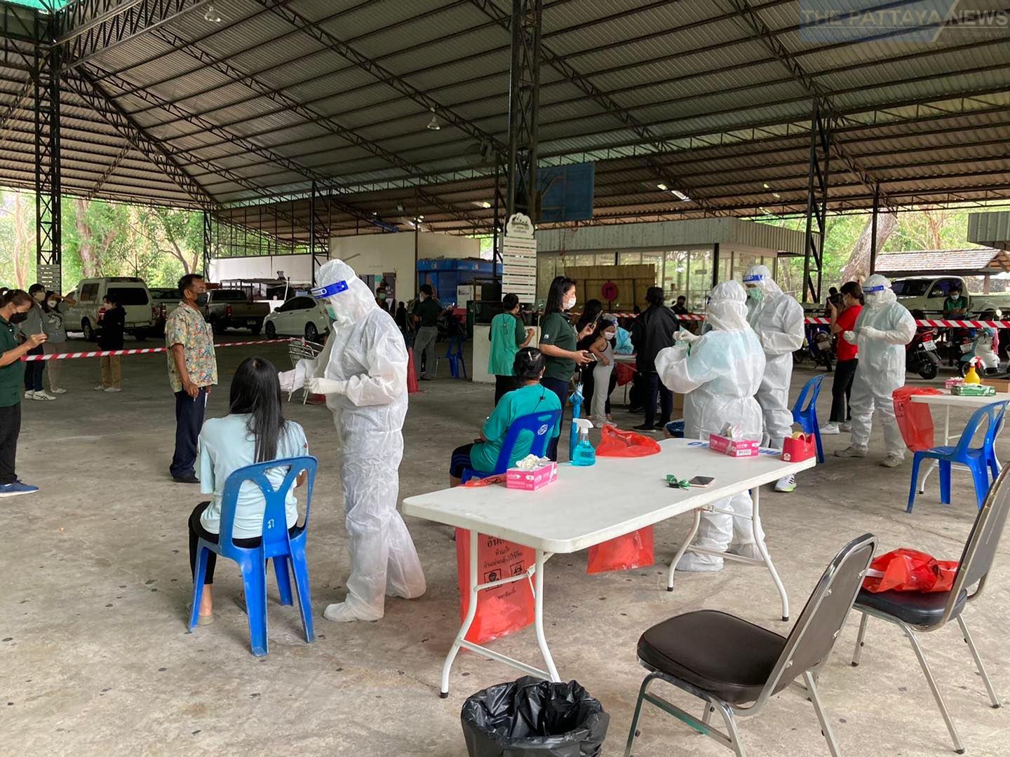 Chonburi announces 704 new and confirmed cases of Covid-19 and nine new deaths