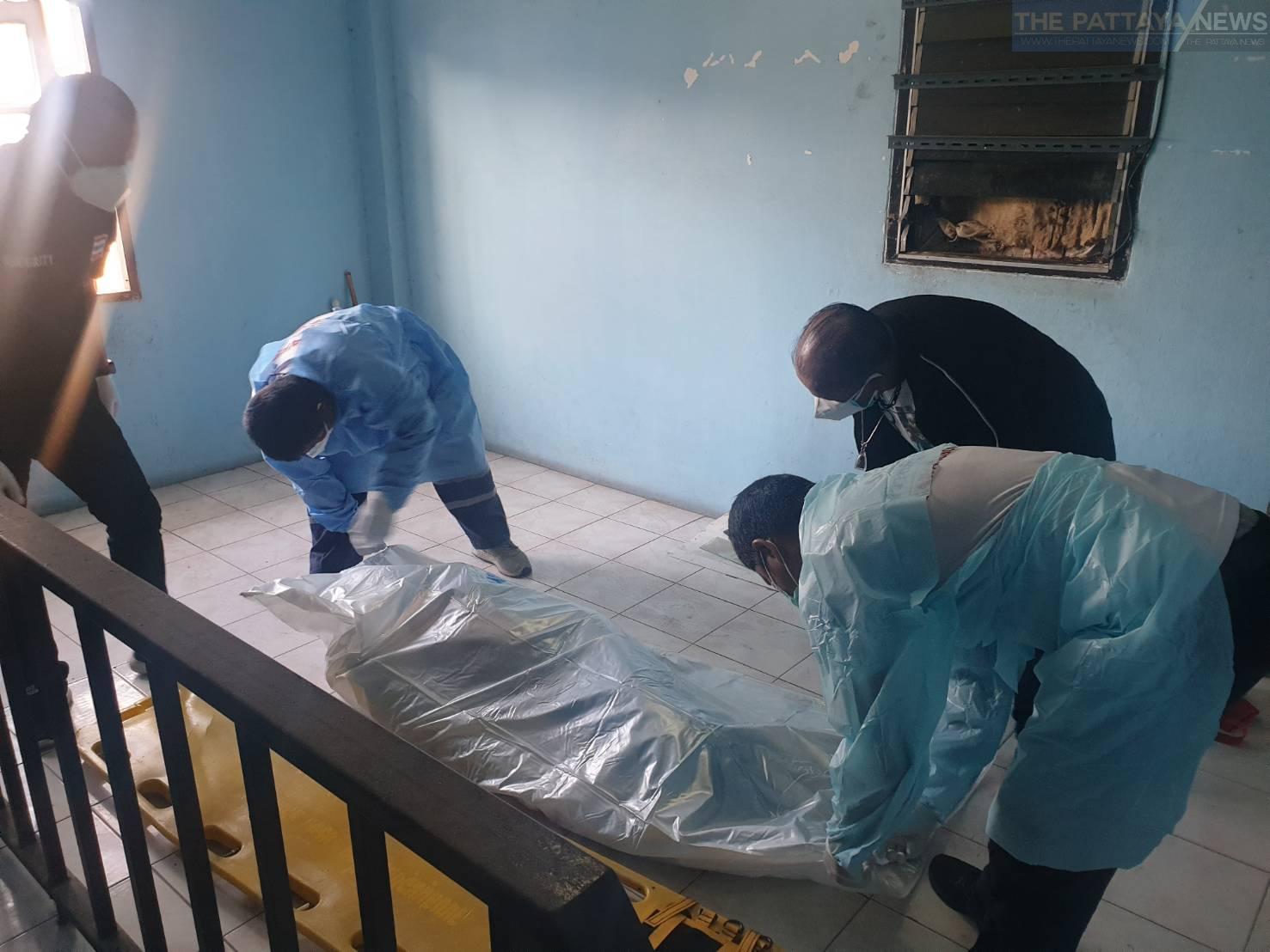 Unidentified foreign man found dead in rental room in Central Pattaya yesterday evening, cause under investigation