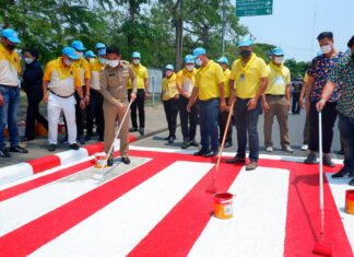 Видео: Сонгкран становится ближе, поскольку чиновники Чонбури усиливают подготовку к безопасности дорожного движения