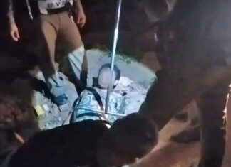 Intoxicated man causes public disturbance, arrested after leading police on 2 kilometer foot chase in Chonburi