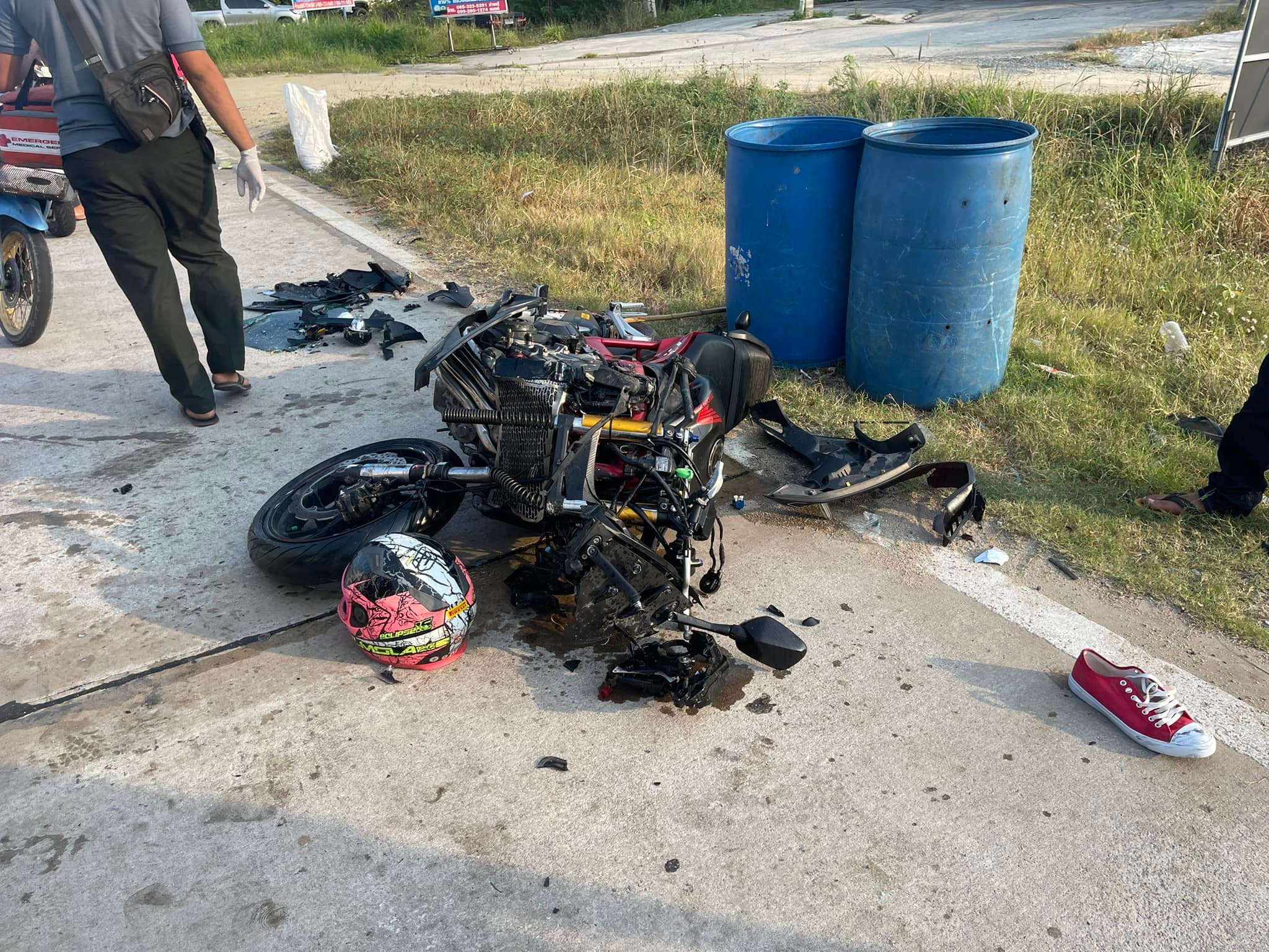 Chonburi announces in total nine deaths with five injuries from the ‘Songkran’s Seven Days of Danger’ road accidents campaign